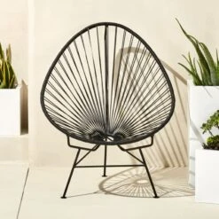 Acapulco Black Outdoor Chair