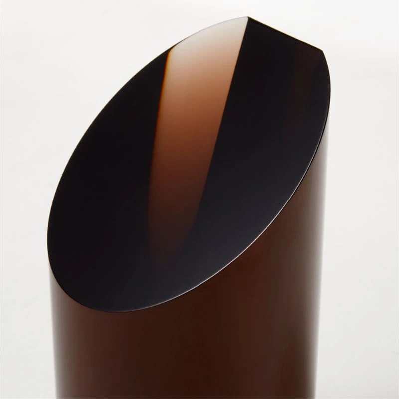 Dark Amber Acrylic Bookend - Image 3