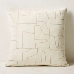 Arabella White Velvet Throw Pillow With Down-Alternative Insert 23''