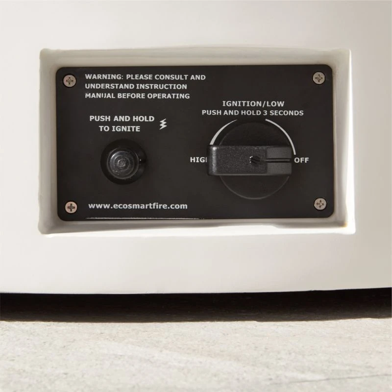 Ark Concrete Fire Table Bone - Image 4