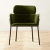 Azalea Green Velvet Chair Set Of 4