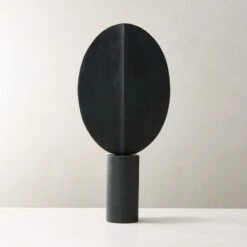 Azande Black Cast Aluminum Sculpture
