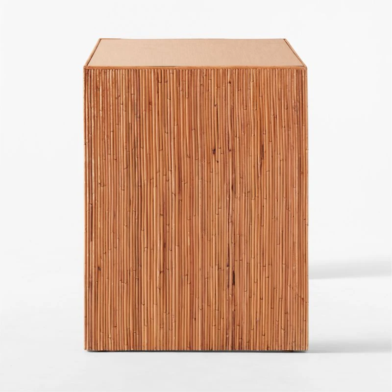 Bayu Rattan Desk With Drawer - Image 8