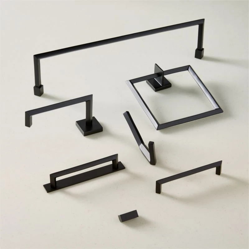 Blaine Matte Black Wall Mount Hook - Image 3