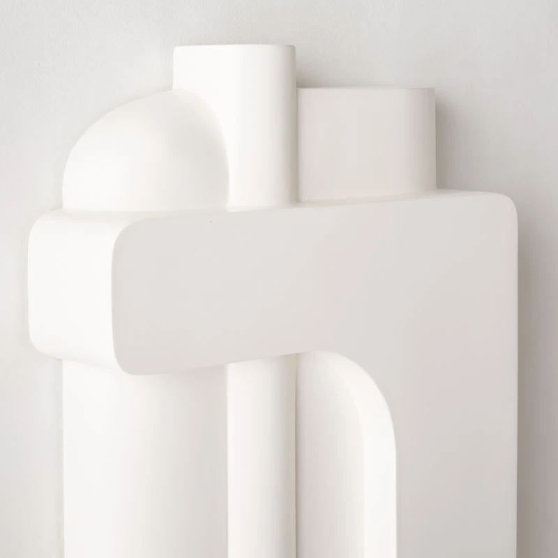 Brazilian White Concrete Wall Decor Panel II - Image 2