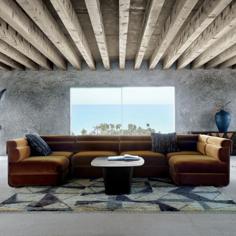 Passage Woven Throw Pillow With Feather-Down Insert 20" - Image 3