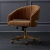 Channel Suede Office Chair