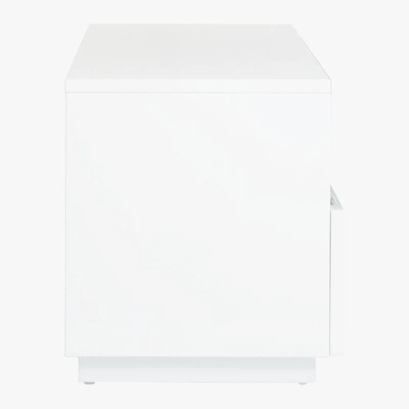 Chill High-Gloss White Media Console 80'' - Image 7