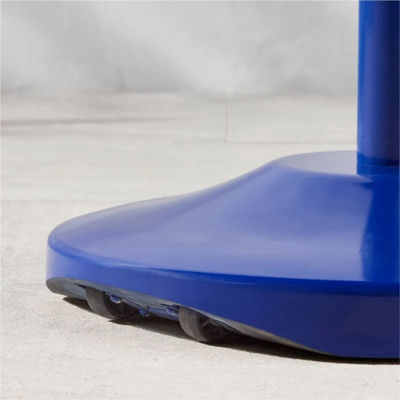 Cobalt Umbrella Base With Wheels - Image 2