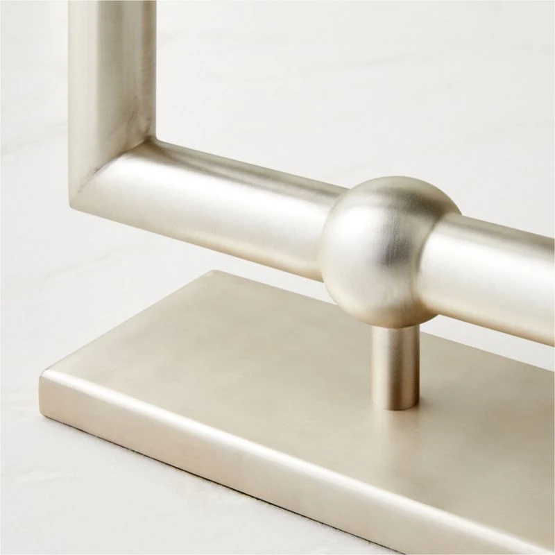 Coraline Silver-Plated Double Taper Candle Holder - Image 3