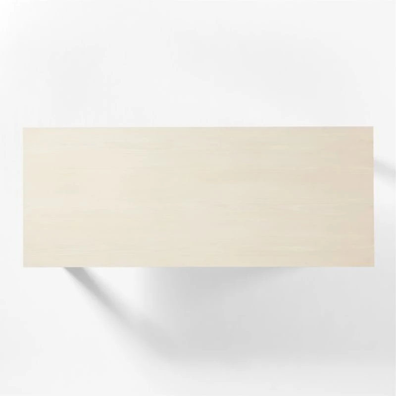 Croix 100" Bleached Ash Dining Table - Image 5
