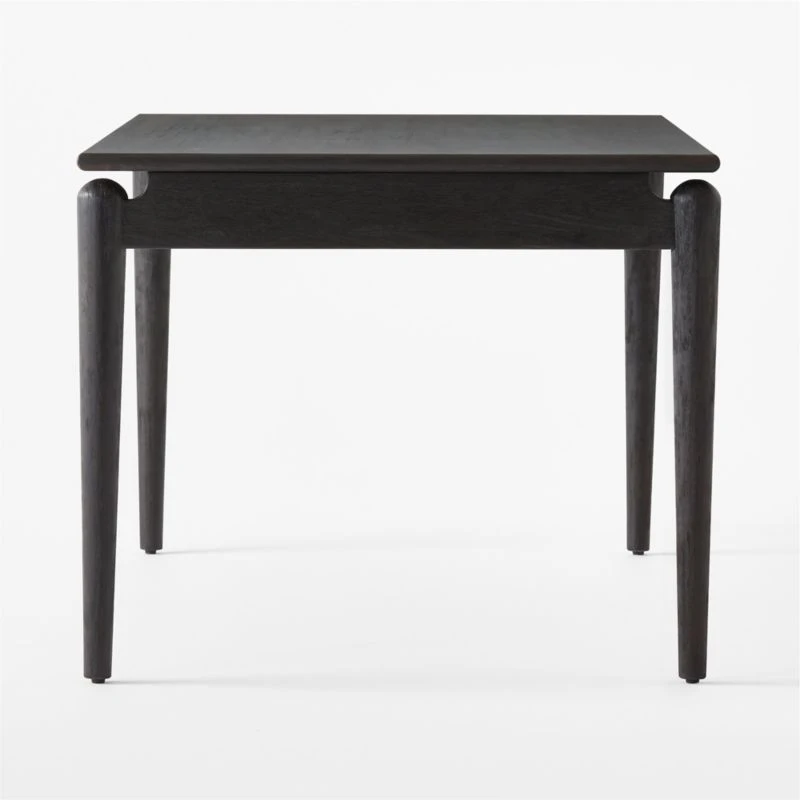 Crowley Black Wood Dining Table - Image 4