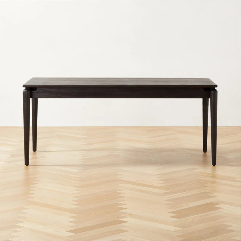 Crowley Black Wood Dining Table