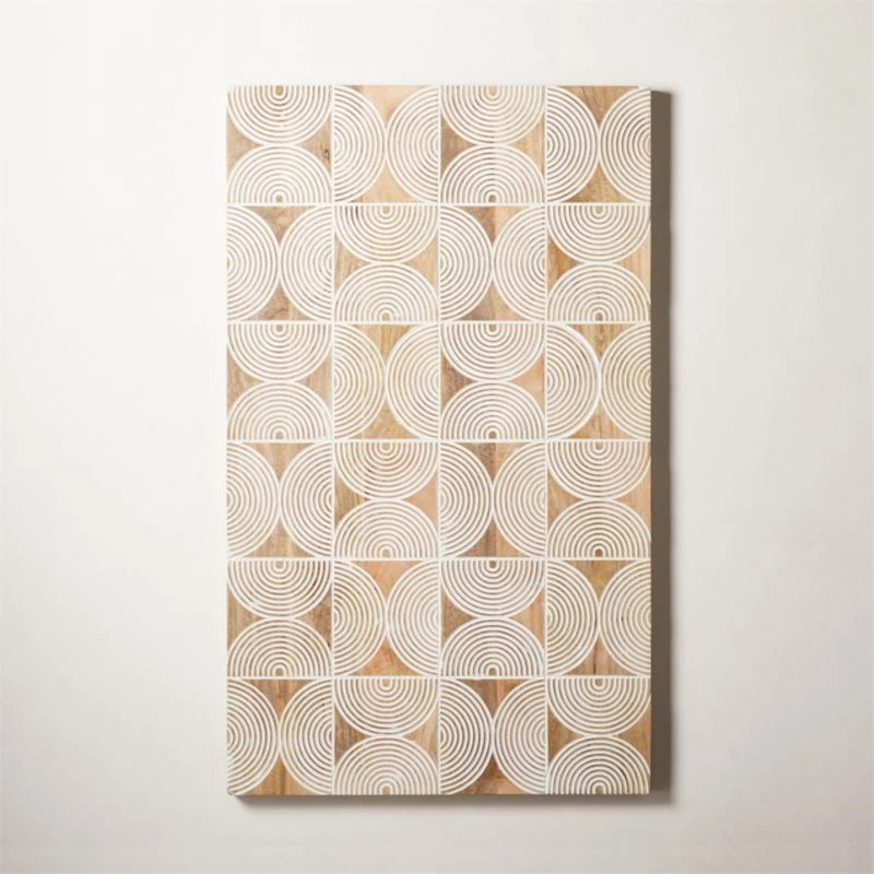 Cultivo Geometric Wood Wall Art