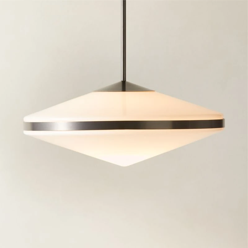 Elayna Blackened Brass Pendant Light - Image 2