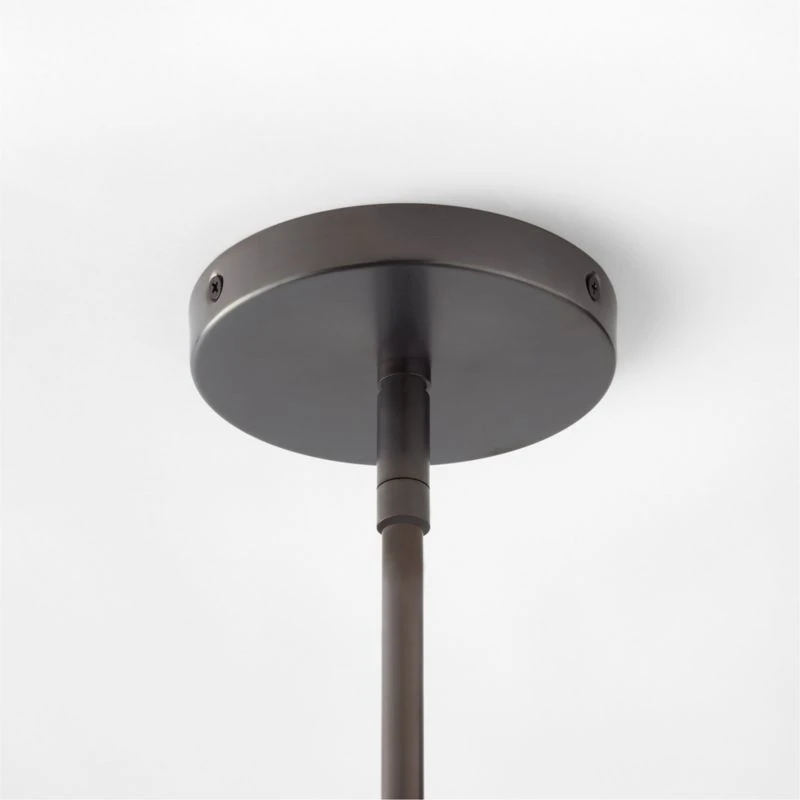 Elayna Blackened Brass Pendant Light - Image 5