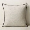 Fay Grey Throw Pillow With Down-Alternative Insert 23''