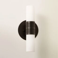 Figaro Matte Black Wall Sconce