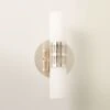 Figaro Polished Nickel Wall Sconce