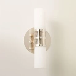Figaro Polished Nickel Wall Sconce