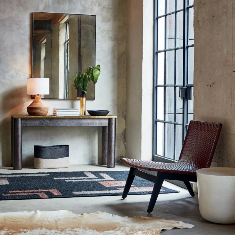 Luna Braided Two-Toned Storage Basket - Image 3