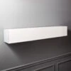 Hide N Seek Large White Storage Shelf