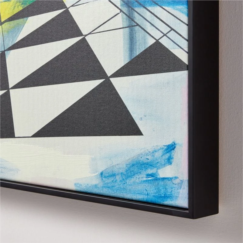 'I've Been Here All Along' Framed Acrylic Painting Reproduction By Alexandra Rose 37''x49'' - Image 3