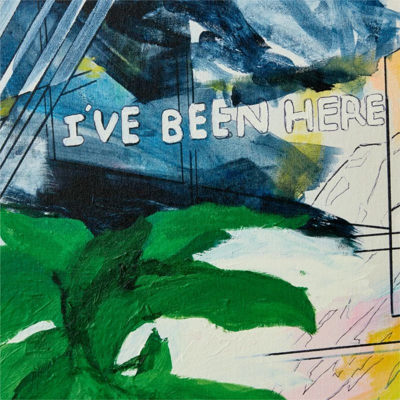 'I've Been Here All Along' Framed Acrylic Painting Reproduction By Alexandra Rose 37''x49'' - Image 2