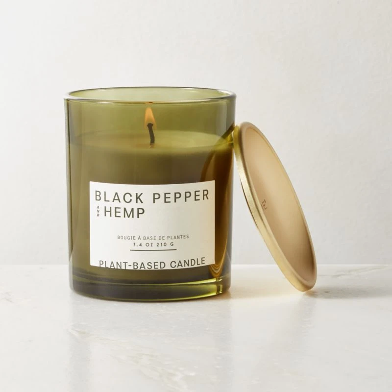 Illume Black Pepper + Hemp Scented Candle 7.4 OZ - Image 2