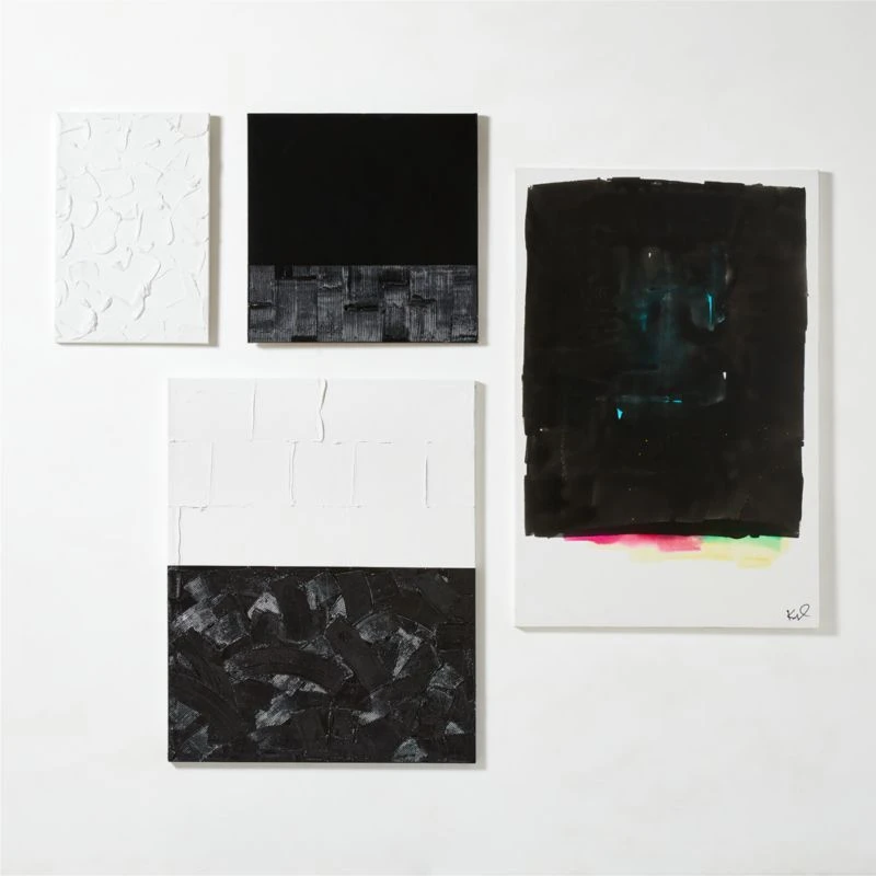 'mirror Mirror' Original Acrylic Painting 48''X72'' - Image 4