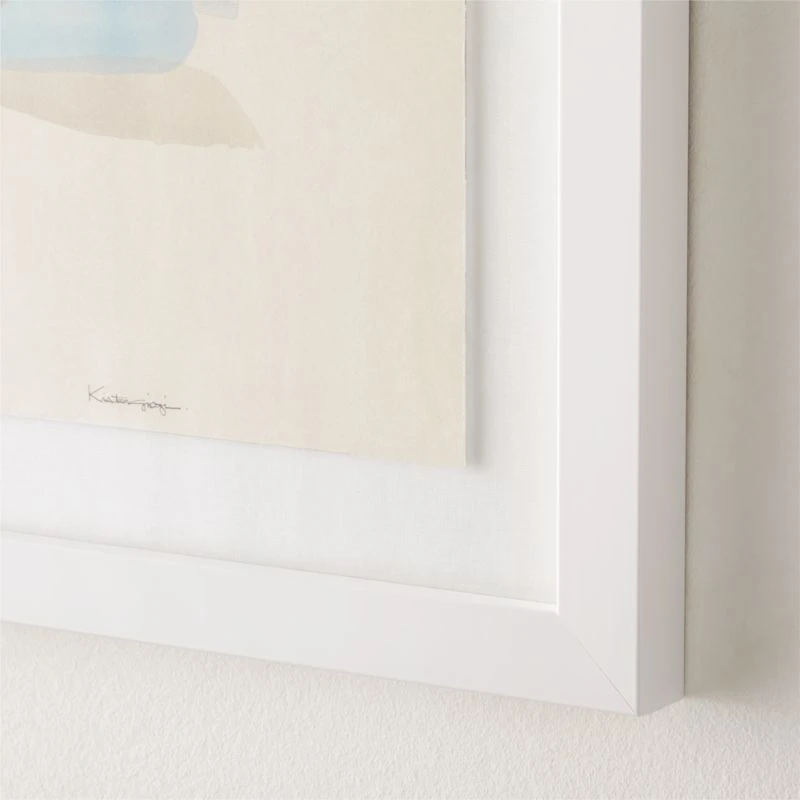 'La Isla I' Framed Giclee Art Print 36"x24" - Image 3