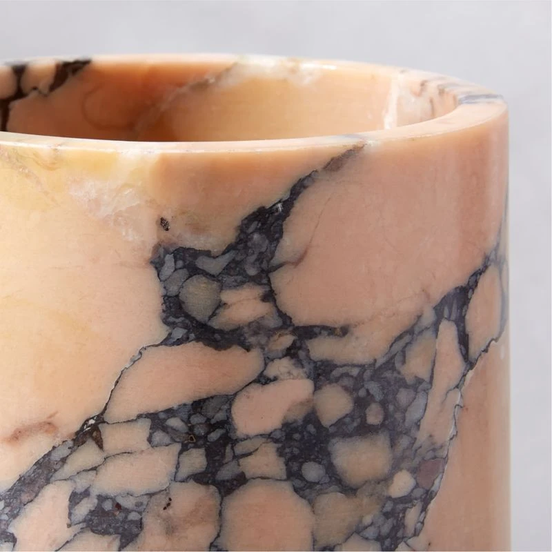 La Paloma Purple Breccia Marble Vase - Image 7