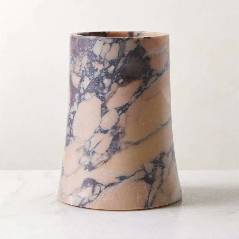 La Paloma Purple Breccia Marble Vase - Image 4