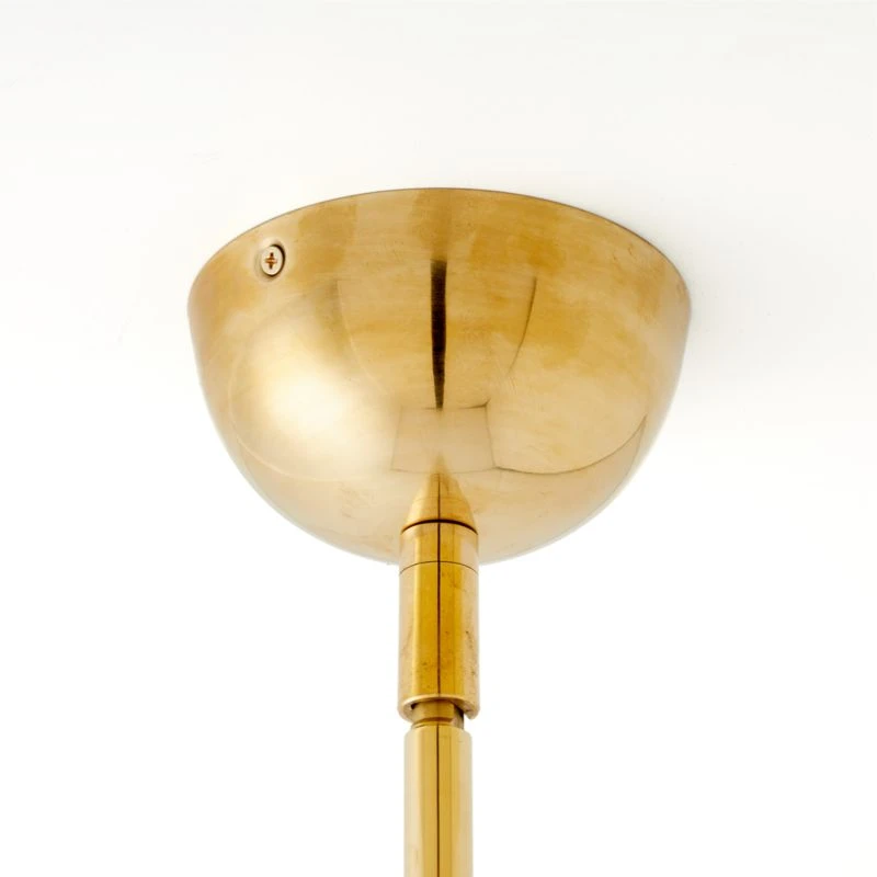 Lamina Polished Brass Pendant Light - Image 4