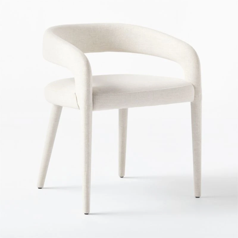 Lisette White Dining Armchair - Image 7