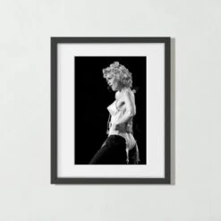 'Madonna In Wembley' Photographic Print In Black Frame 17.75"x21.75"