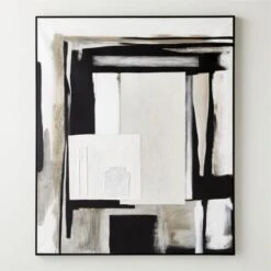 'Maruwa' Framed Wall Art 50''x60''