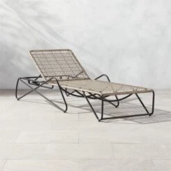 Massima Wicker Outdoor Patio Chaise Lounge