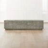 Matter Grey Cement Rectangle Coffee Table