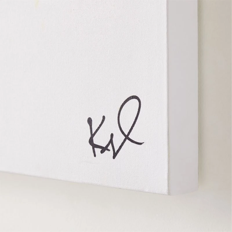 'mirror Mirror' Original Acrylic Painting 48''X72'' - Image 3