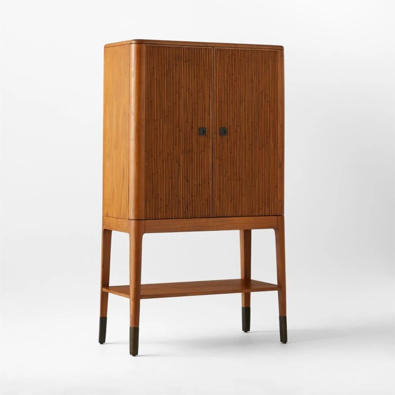 Montara Rattan Bar Cabinet Tall - Image 5