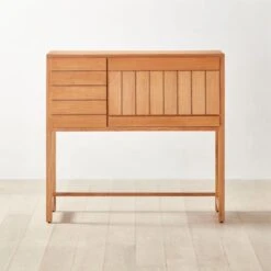 Monte Nido Oak Wood Secretary Desk