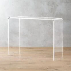 Peekaboo Acrylic Console Table 38''