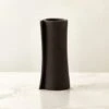 Philo Grey Clay Taper Candle Holder