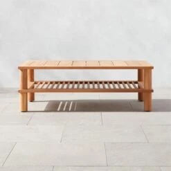 Pinet Teak Outdoor Coffee Table