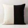 Ren Black And White Throw Pillow With Down-Alternative Insert 26"