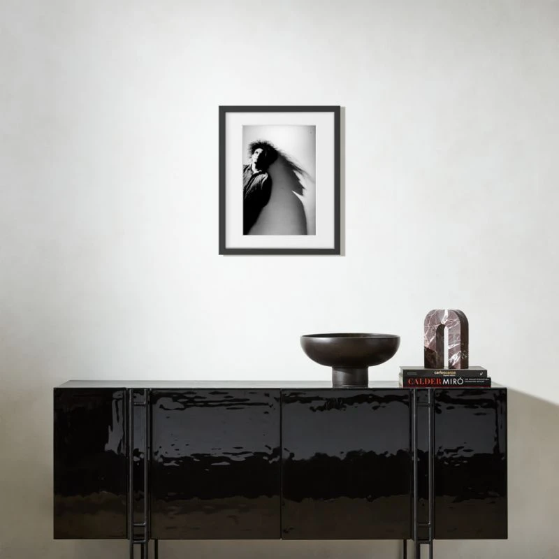 'Robert Smith Silhouette' Photographic Print In Black Frame 17.75''x21.75'' - Image 3