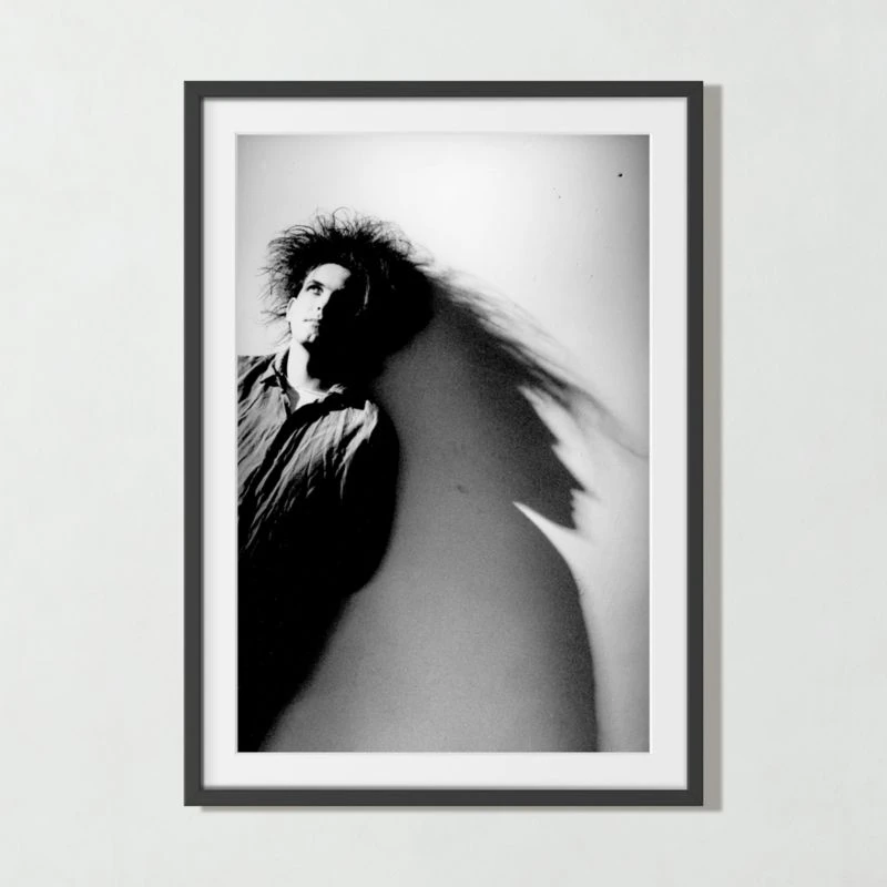 'Robert Smith Silhouette' Photographic Print In Black Frame 17.75''x21.75'' - Image 2