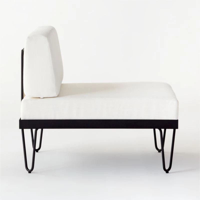 Rossi Armless Outdoor Chair - Image 5