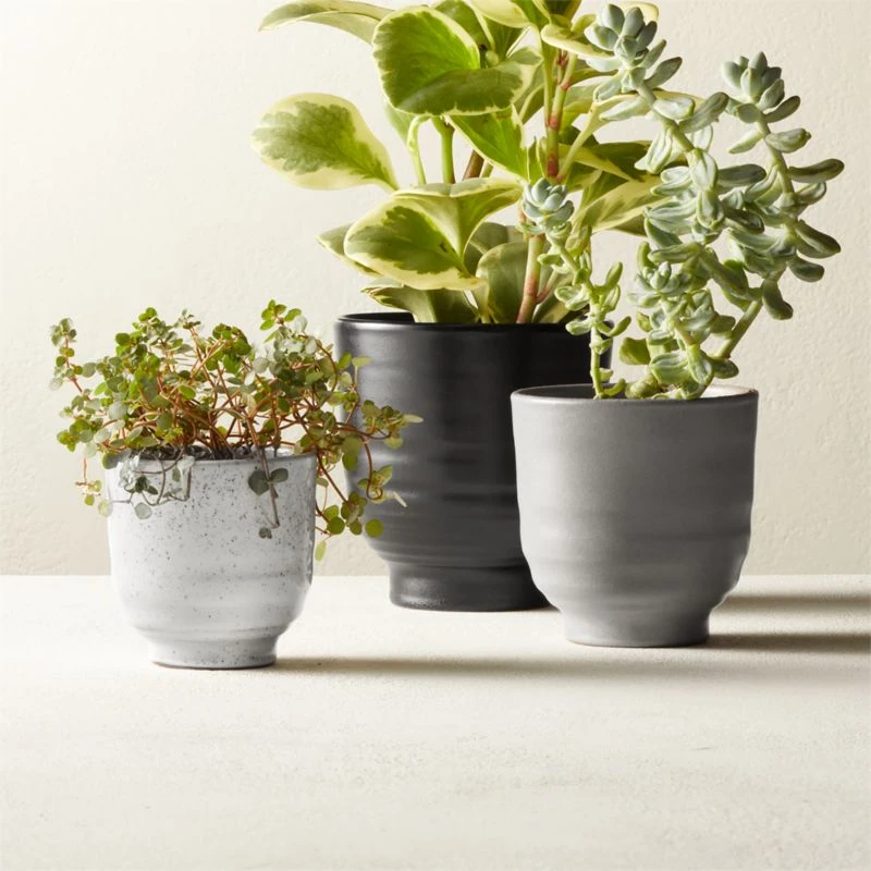 Santino Terracotta Indoor Planter Set Of 3 - Image 2